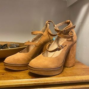 Free People Platform Heels